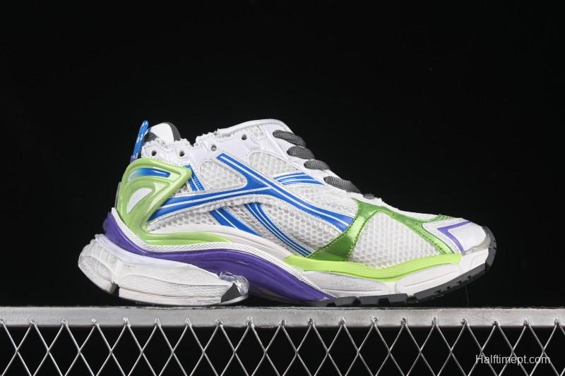 Balenciaga Runner Kith Four Color Retro Casual Shoes - W3RMU9043