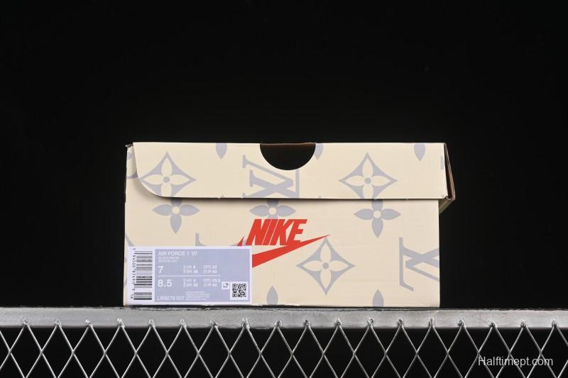 Nike Air Force 1 '07 Low LV Collaboration Coffee Brown Casual Sneakers - LW9279-007