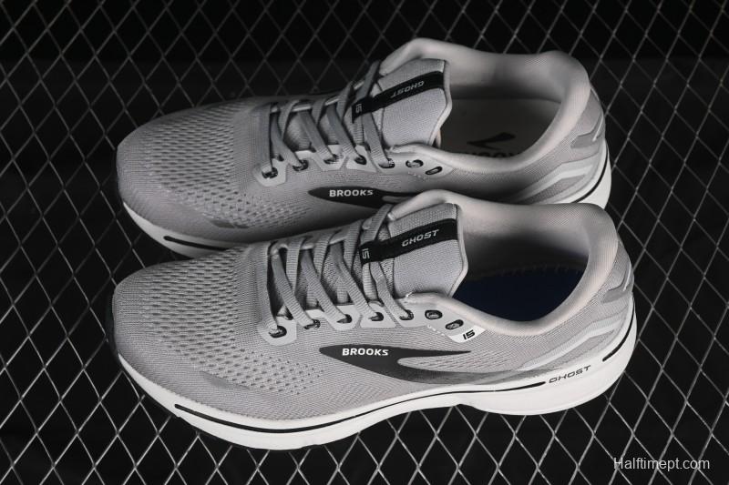Brooks Ghost 15 Low-Cut Breathable Cushioned Support Casual Sports Running Shoes - 1103931D098