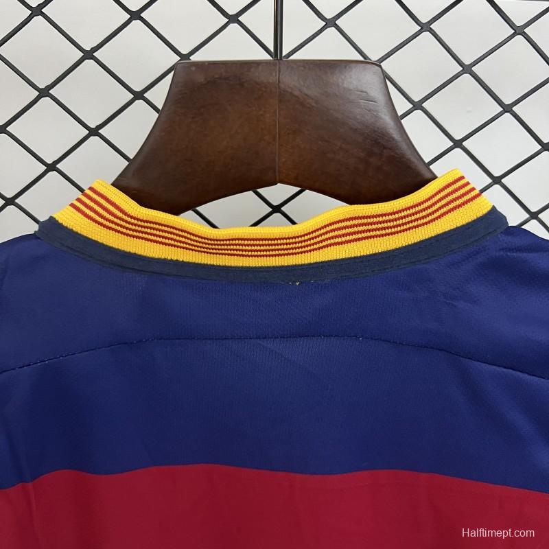 Retro 15/16 Kids Barcelona Home Size 16-28 Jersey