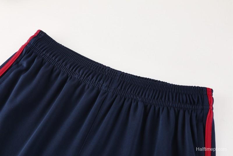 2025 Adidas Black/Red Short Sleeve Jersey+Shorts