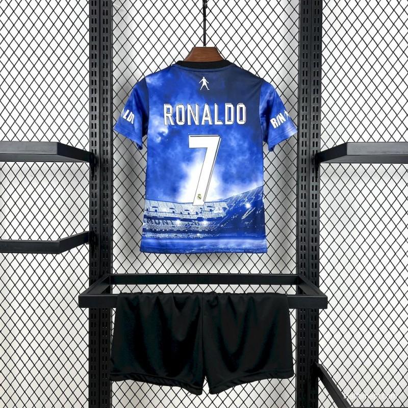 2025/26 Kids Cristiano Ronaldo Real Madrid Kit