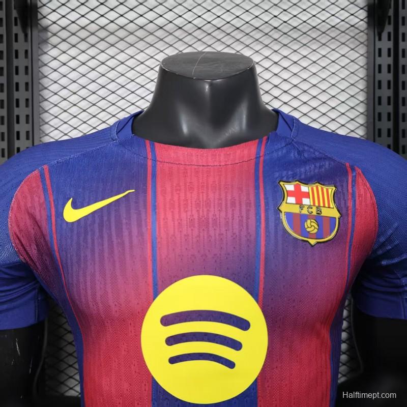 Player Version 25/26 Barcelona Home Jersey