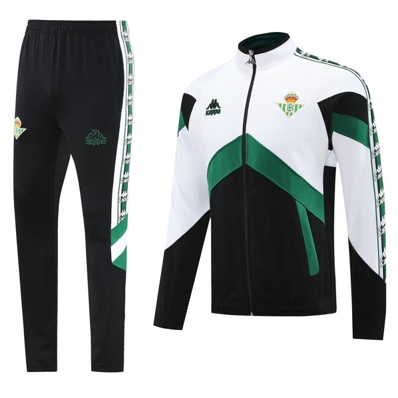 25/26 Real Betis WHITE/Black/Green Full Zipper Jacket + Long Pants