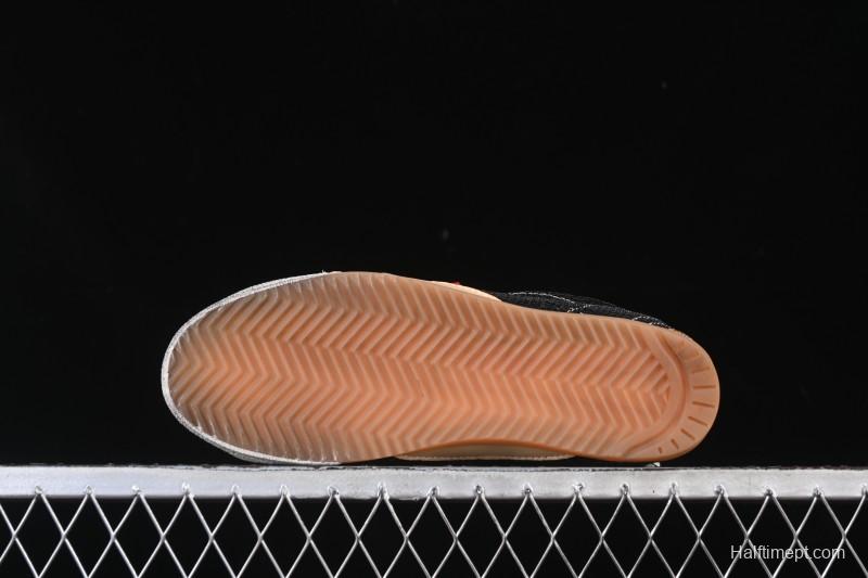 Golden Goose True Star Distressed Leather Sneakers - GGDB