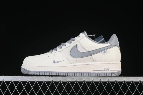 Nike Air Force 1'07 Low Classic Gray Casual Sneakers - SM6668-106
