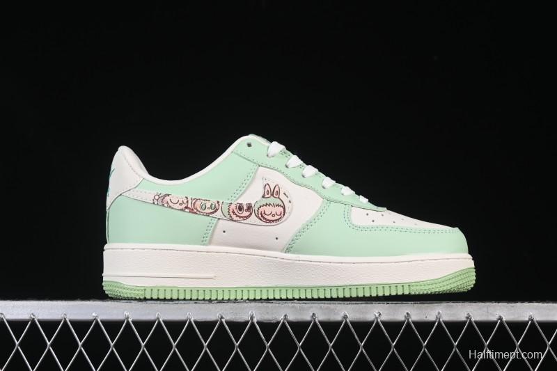 Nike Air Force 1'07 Low Casual Sneakers with Full-Length Air Cushion - KB1688-007