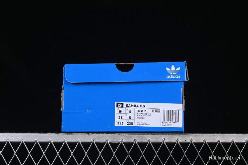 Adidas Samba OG Classic Casual Sneakers - B75810