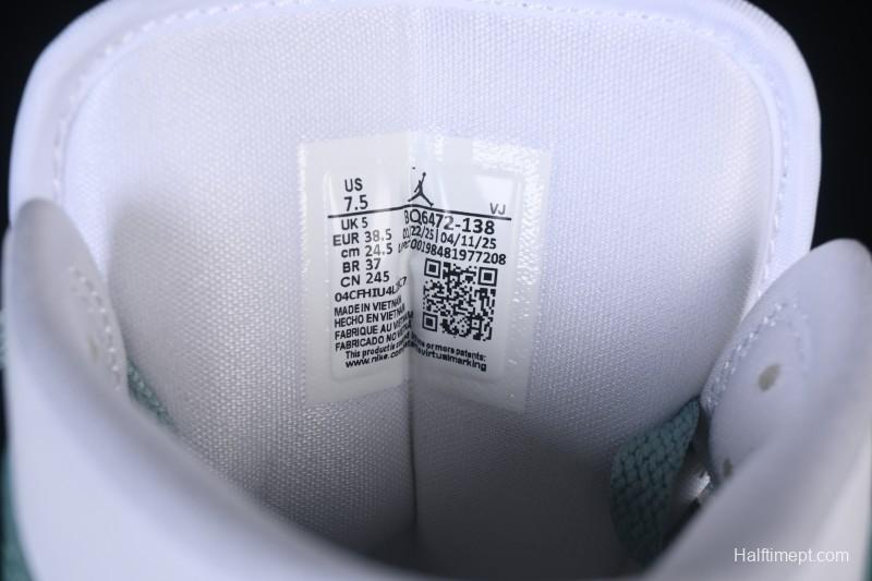 Nike Air Jordan 1 Mid Jade Smoke - BQ6472-138