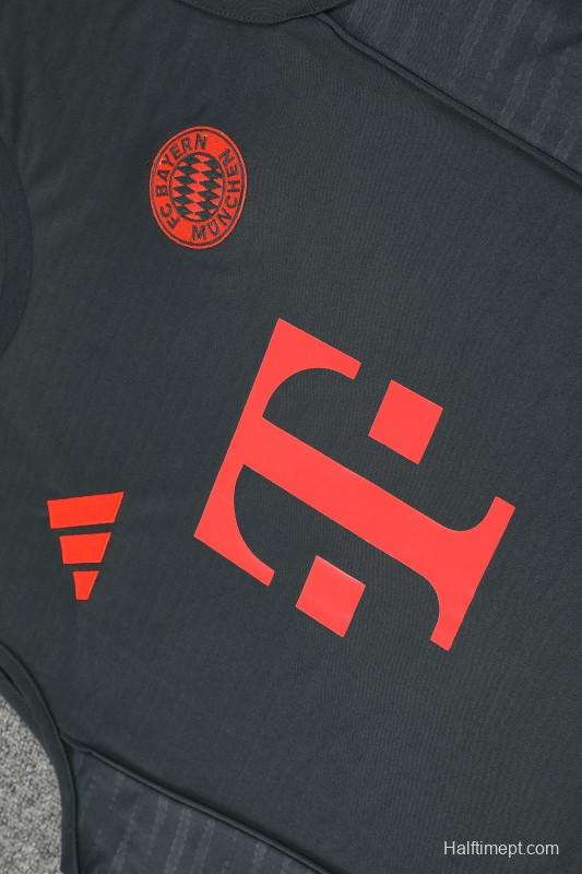 25/26 Bayern Munich Black Short Sleeve Jersey+Shorts