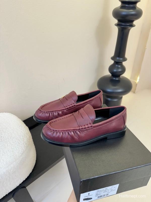 Saint Laurent Classic Loafer Flats - KFY00350