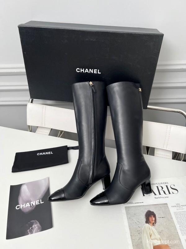 Chanel 2025/SS Double C High-Heel Fashion Boots - LY00370/LY00400