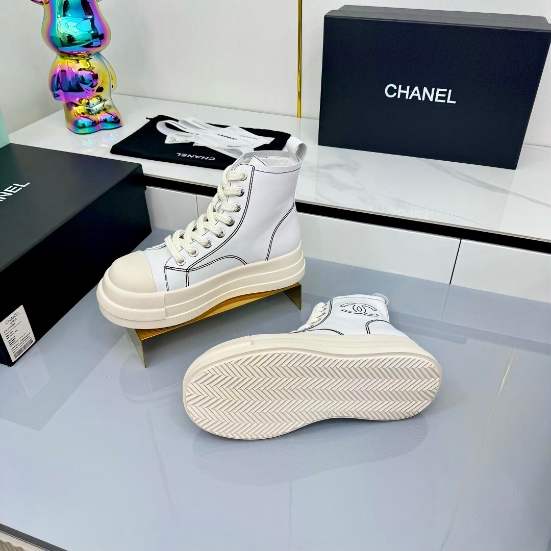 Chanel 2025/SS Short Boots Essential Autumn Winter Fashion Item - LY00380