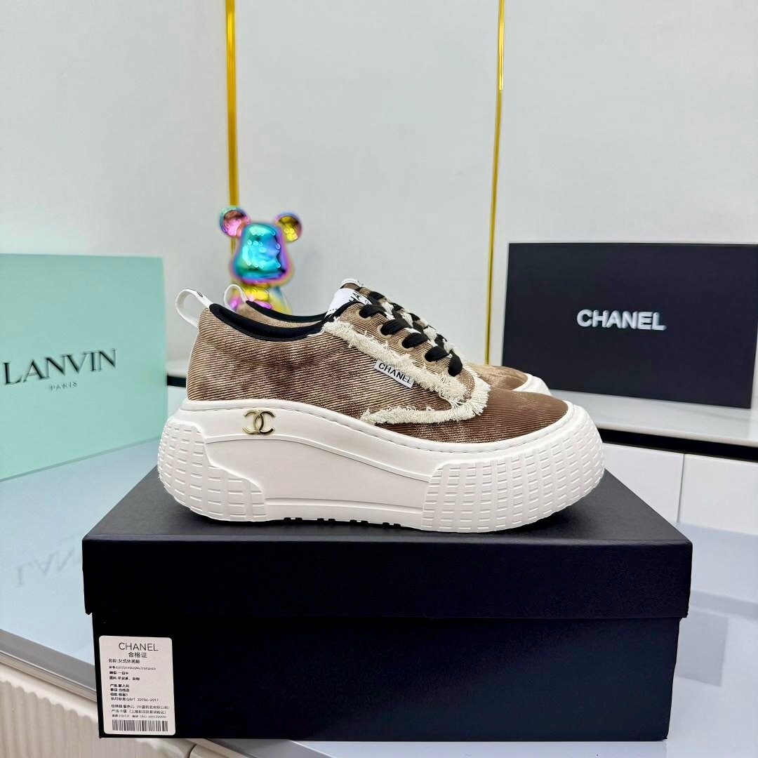 Chanel 2025/SS Little Chanel Loafers Panda Shoes - LY00330