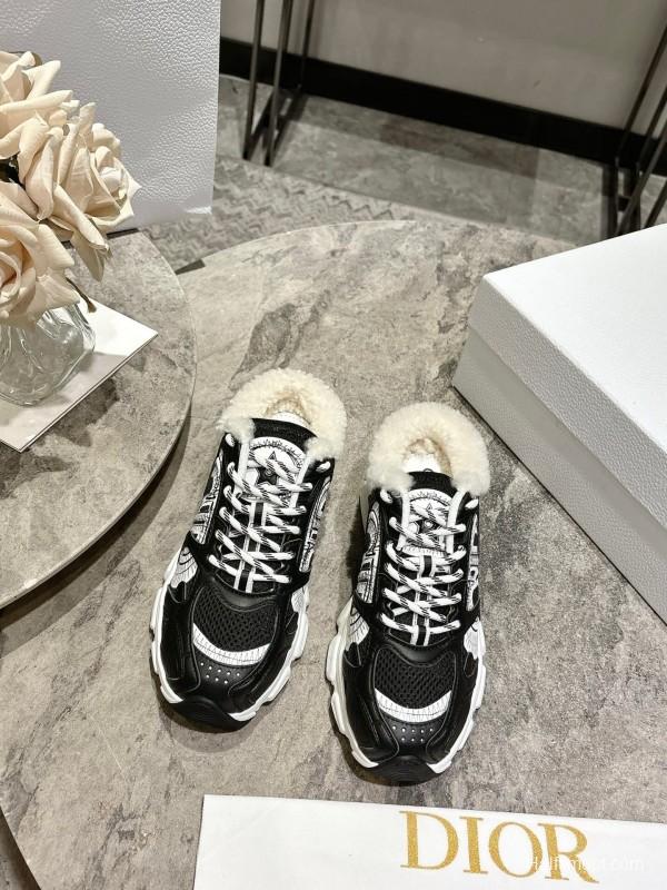 Dior Chrono Casual Sports Running Shoes Dad Sneakers Half-Drag - KFY00390