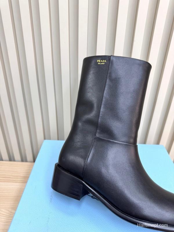 Prada 2025 SS Mid Boots - LY0370