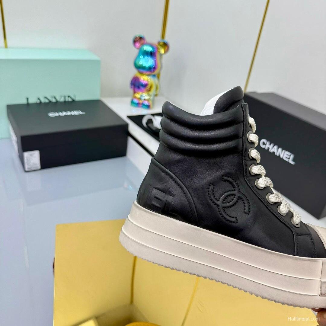 Chanel 2025 SS Short Boots Essential Autumn Winter Heavy Duty Style - LY00400