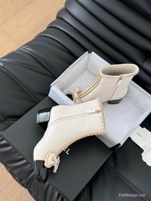 Chanel 2025 SS Classic Chain Boots - LY00380