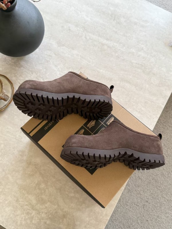 Ugg 2025/SS Potato Wool Slippers with Inner Height Increase - KFY00240