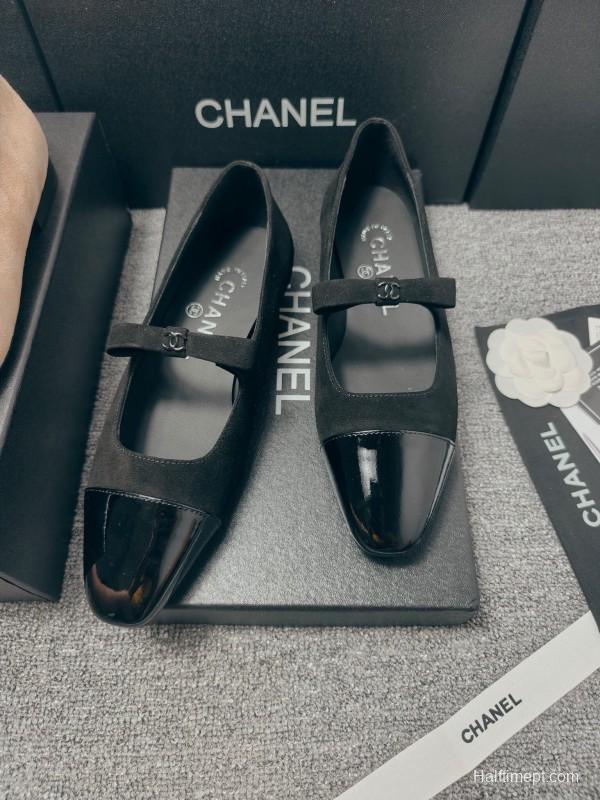 Chanel Classic Slingback Bow Flats - LY00290