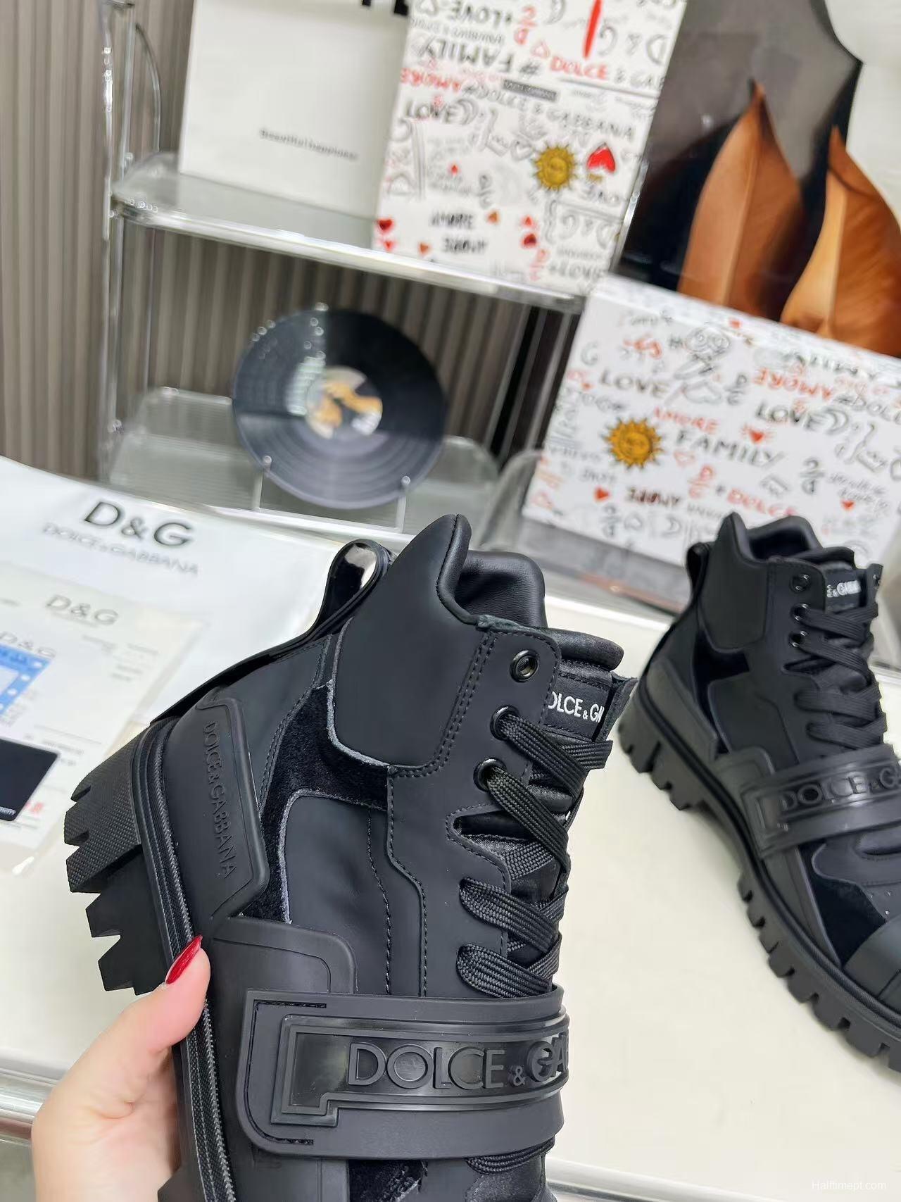 D&G 2025 SS Platform Derby Casual Shoes - AS00390