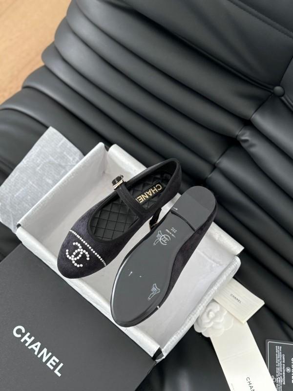 Chanel 2025 SS Runway Mary Jane Flats - LY00300