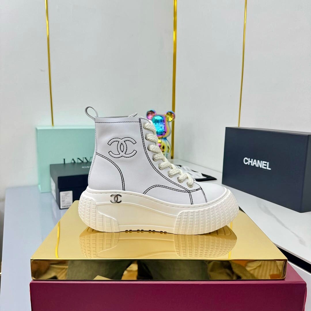 Chanel 2025 SS Short Boots Essential Fall Winter Fashion Item - LY00380