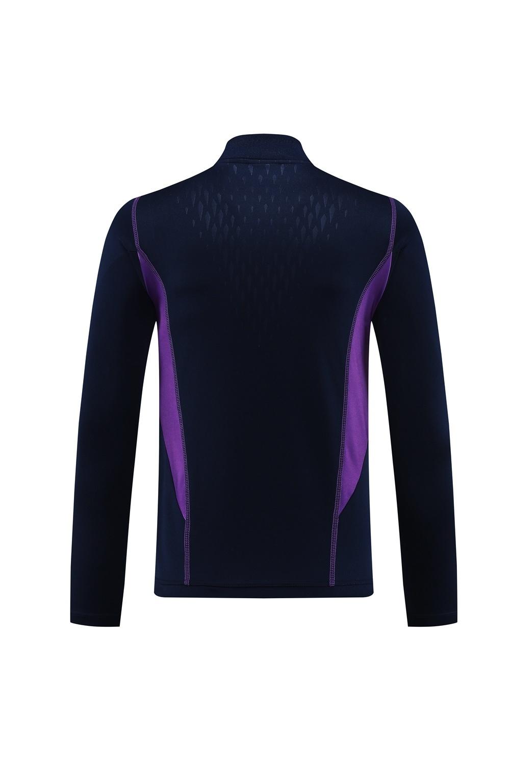 23/24 Argentina Royal Blue S-2XL Half Zipper Jacket+Long Pants