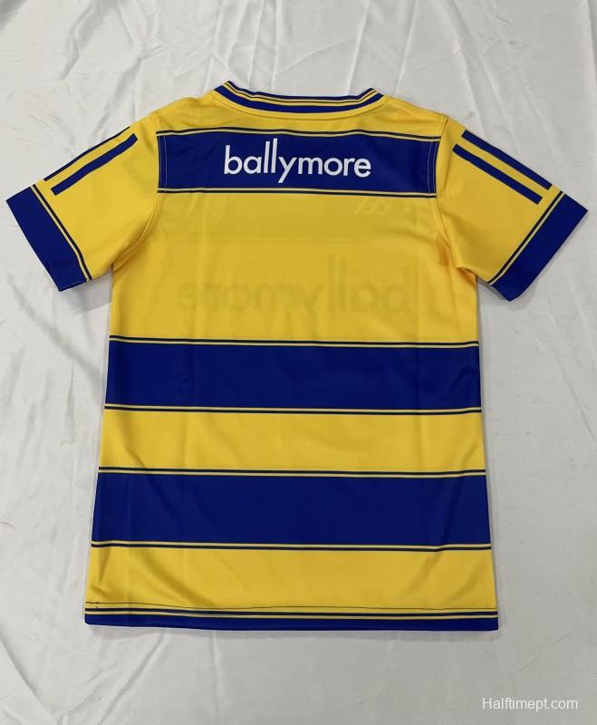 25/26 Kids Roscommon GAA Yellow with Blue Hoops Home Jersey