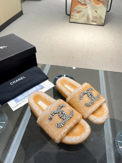 Chanel 2025 SS New Wool Slippers Soft Wool - LY00280