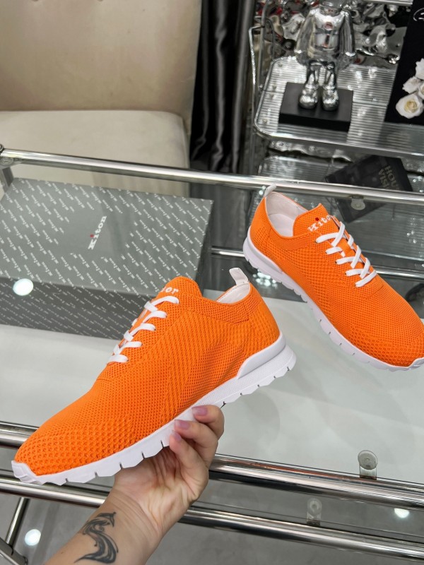 Kiton Four Seasons Classic Casual Knit Shoes - KFY00300