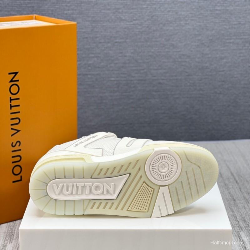Louis Vuitton Trainer Sneaker Low Casual Sports Culture Versatile Basketball Shoes - LY00400