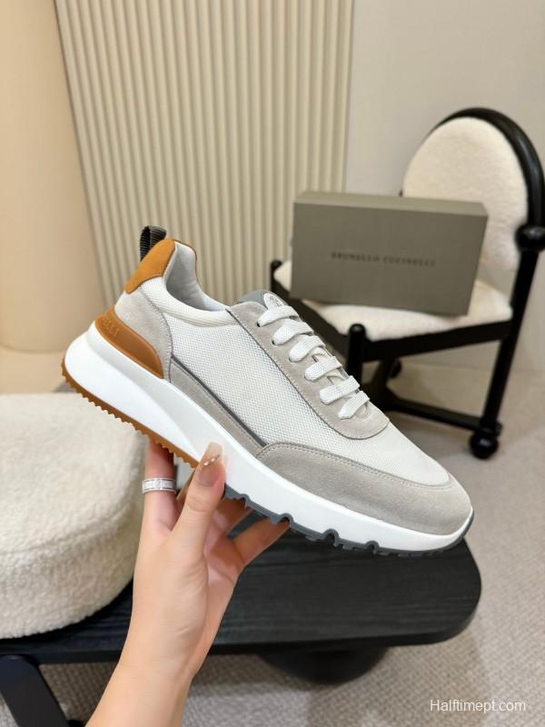 Brunello Cucinelli Casual Sneakers New Material Design - KFY00320