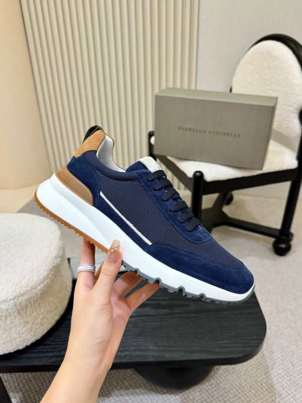 Brunello Cucinelli Casual Sneakers New Material Design - KFY00320