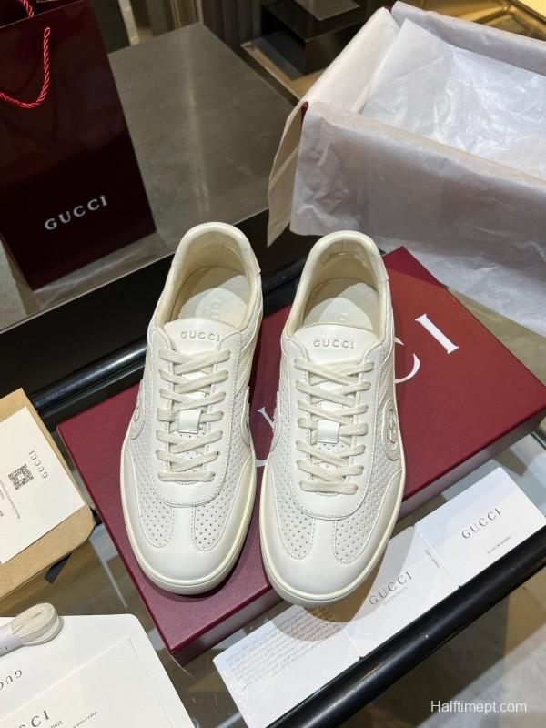 Gucci 2025 SS Couple Edition German Training Shoes Retro Sports Sneakers - AS00280