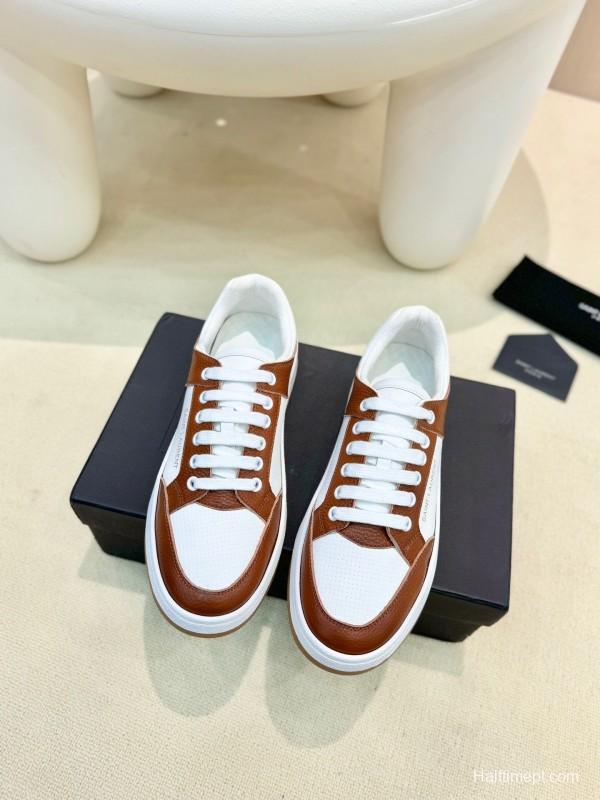 SAINT LAURENT SL61 Casual Series Spring Summer 2025 Retro Design Shoes - AS00330