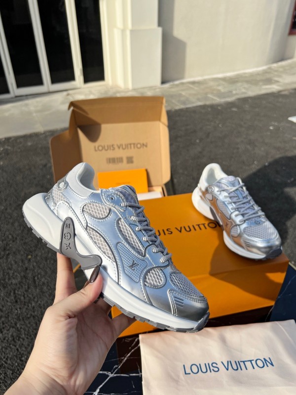Louis Vuitton Olympia Series Casual Running Shoes with Monogram Embossing - AS00320
