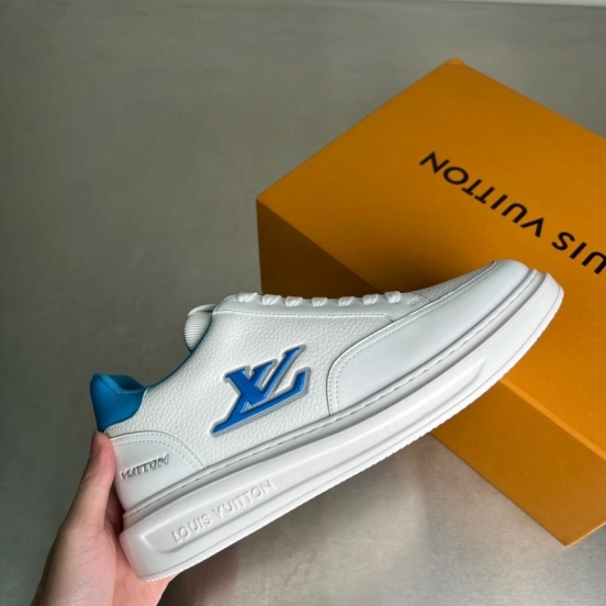 Louis Vuitton Beverly Hills Low-Top Fashion Sneakers Men's Shoes - YC