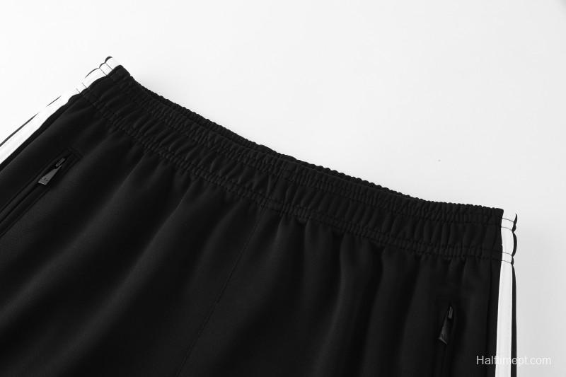 2026 Adidas Black Full Zipper Jacket + Long Pants