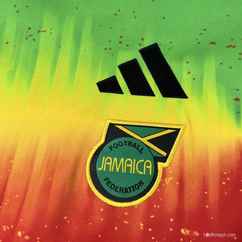 2026 Mens Jamaica X Bob Marley Pre Match Jersey