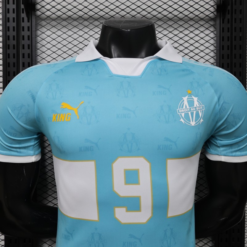 Player Version 26/27 Marseille Away Light Blue Jersey