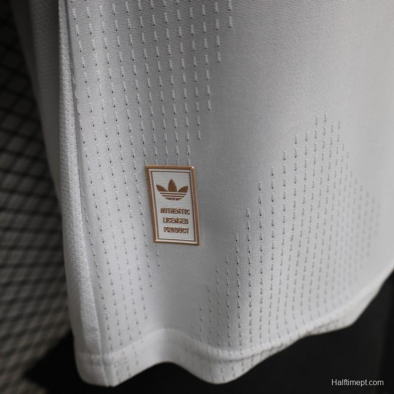 Player Version 26/27 Real Madrid All-White Tonal 125th Anniversary Jersey