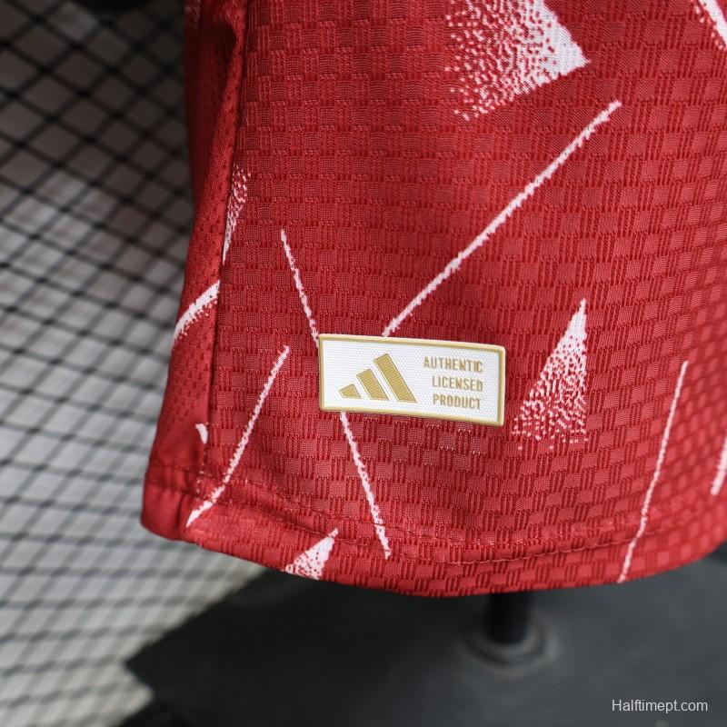 Player Version 26/27 Liverpool Red with Geometric Shatter Pattern Home Special Edition Jersey