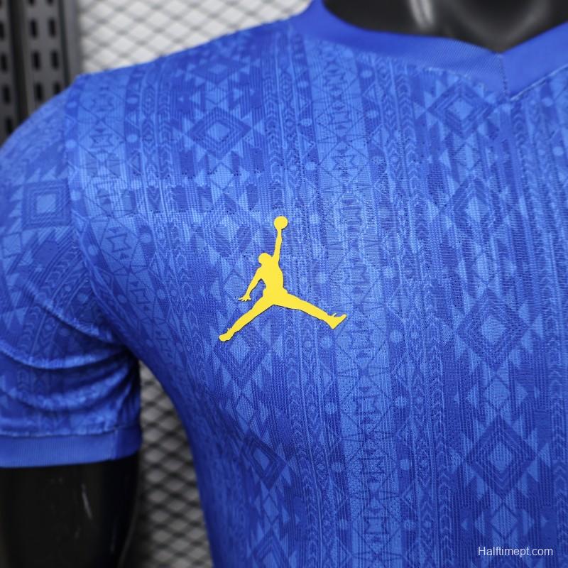 Player Version 2026 Brazil Away Blue Special Edition Jersey