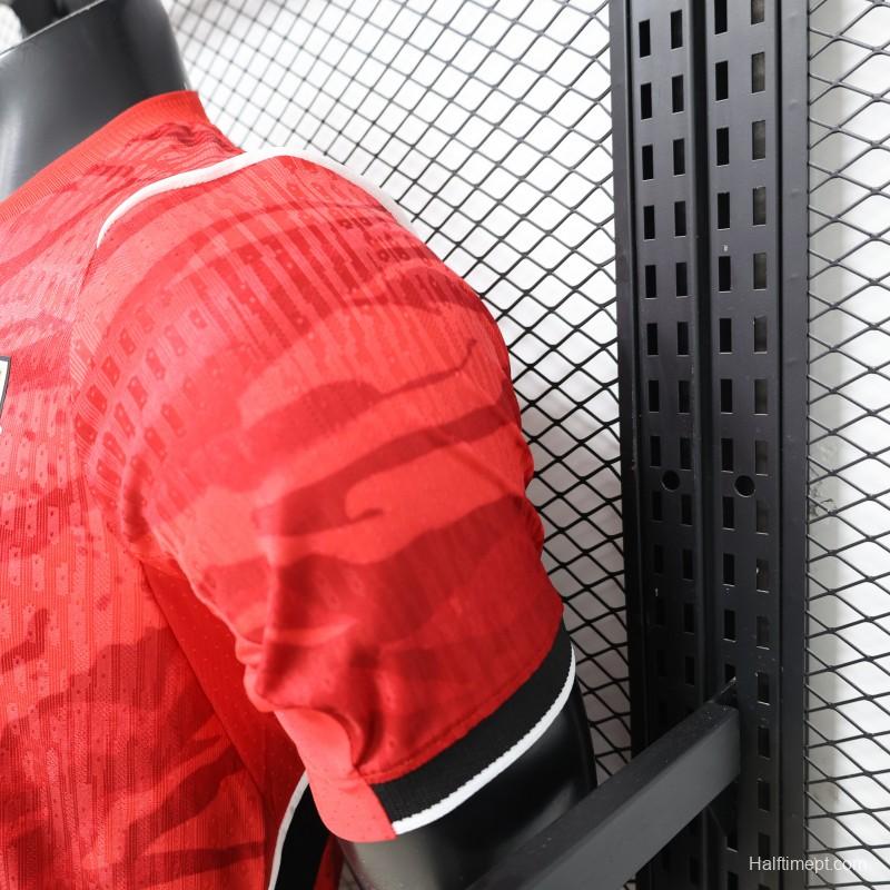 Player Version 2026 South Korea  Red  Home Jersey