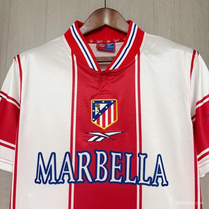 1999/00 Retro Atletico Madrid Home Jersey