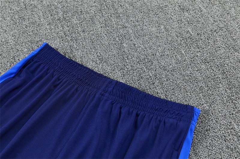 2026 Inter Milan Royal Blue Half  Zipper Jacket Tracksuit + Long Pants (Nike)