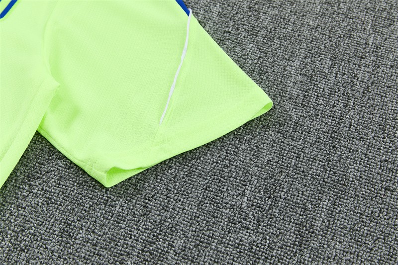 2026 Atletico Madrid Fluorescent Green Short Sleeve+Soccer Shorts