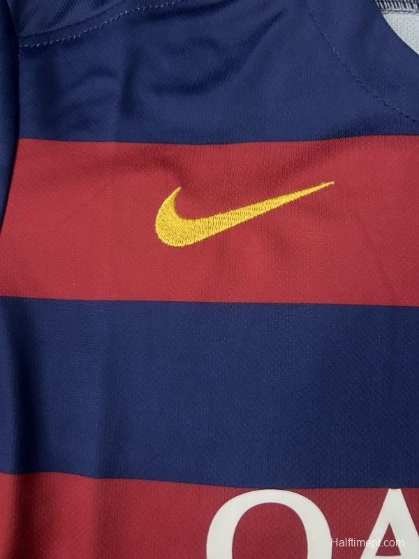Retro Kids 15/16 FC Barcelona Home Jersey