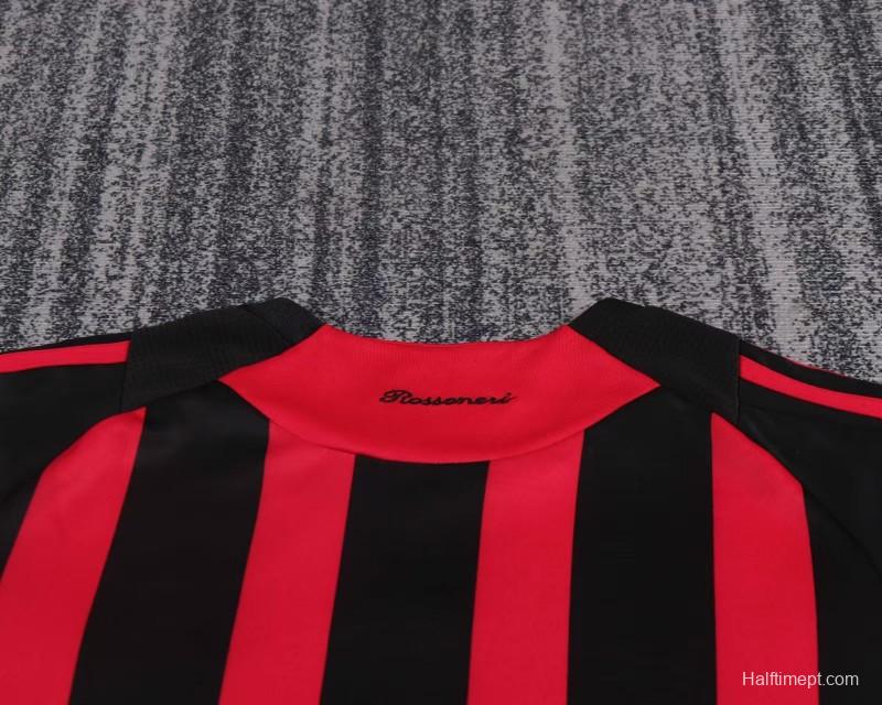 Retro Kids 08/09 AC Milan Home Jersey